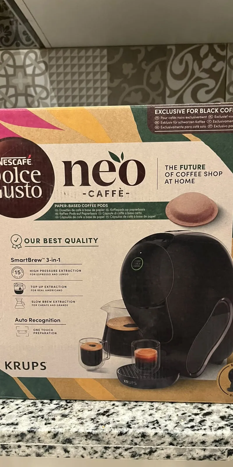 Machine à Café KRUPS DOLCE GUSTO neuf 