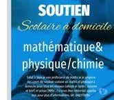 Cours de soutien scolaire en maths á domicile 