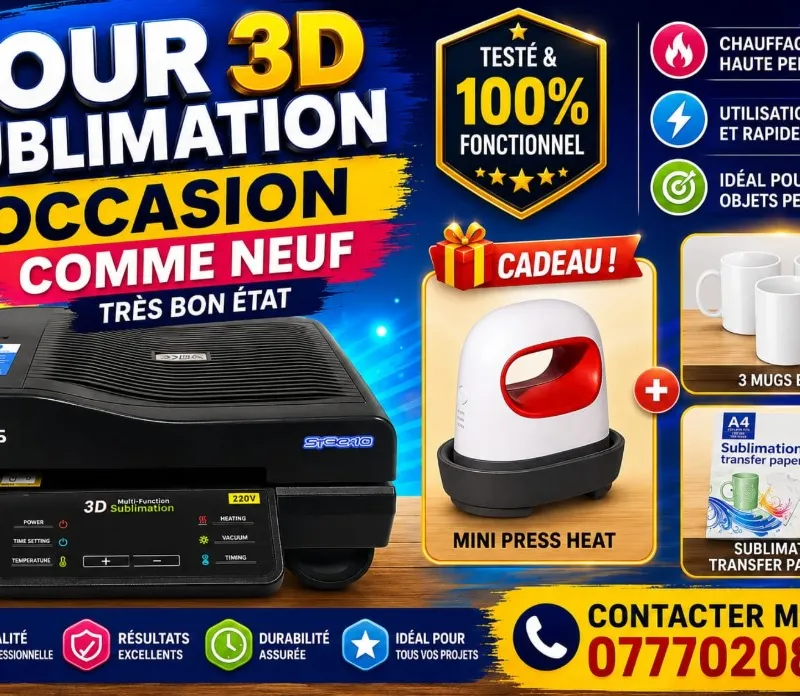 Pack impression sublimation - heat press