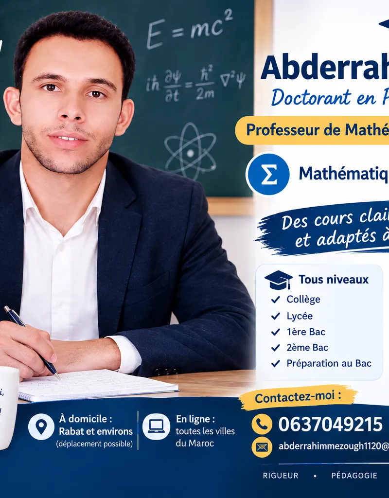 Prof Math & physique