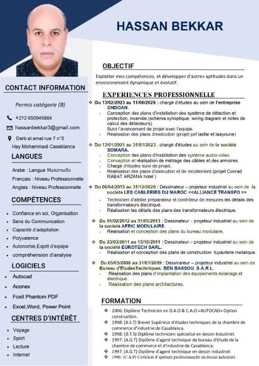 Recherche d'emploi en Dessinateur-Projeteur Indust