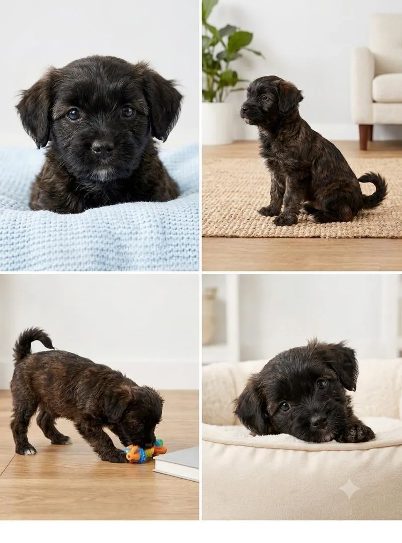 Chiot Shih-Poo adorable (45 jours), excellente santé et plein de vitalité