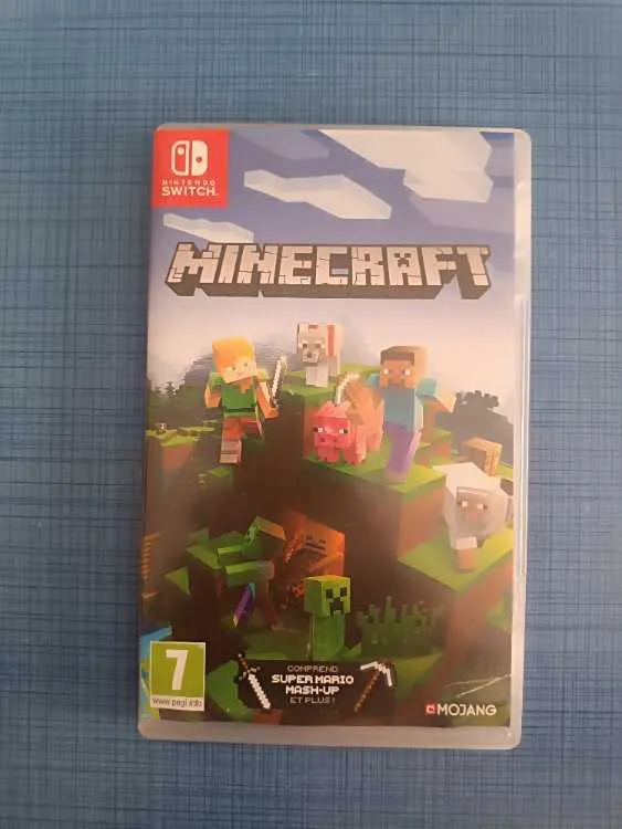 Minecraft jeu switch