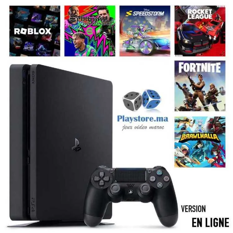 Playstation 4 Slim 500 GB Noir Occasion