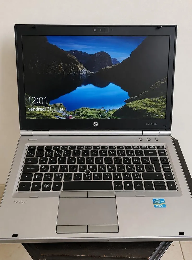 hp i7 EliteBook professionnel Ram 8 disque SSD