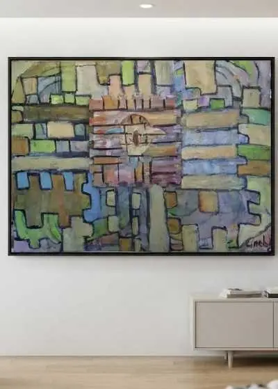 Muraille sur toile