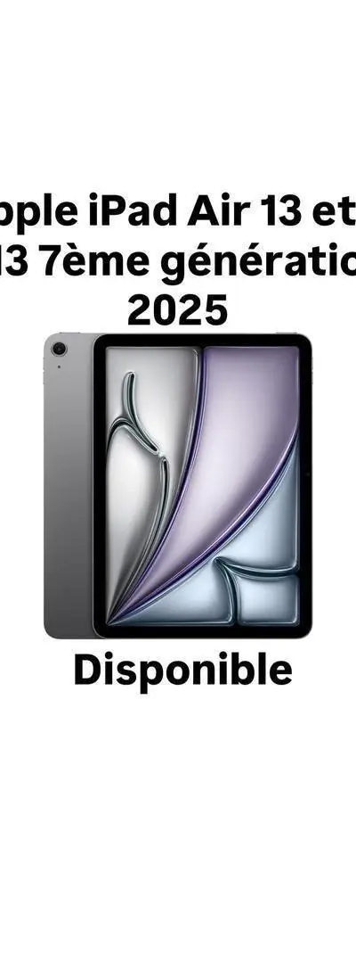 Apple iPad Air 13 M3 7ème génération 2025