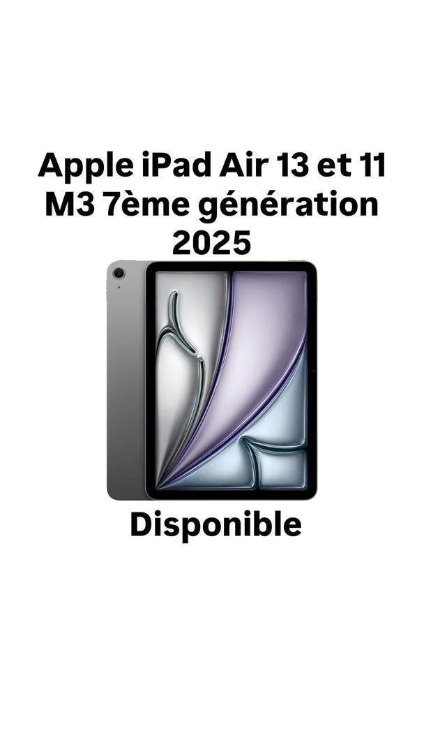 Apple iPad Air 13 M3 7ème génération 2025