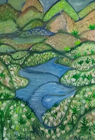 Tableau semi-figuratif