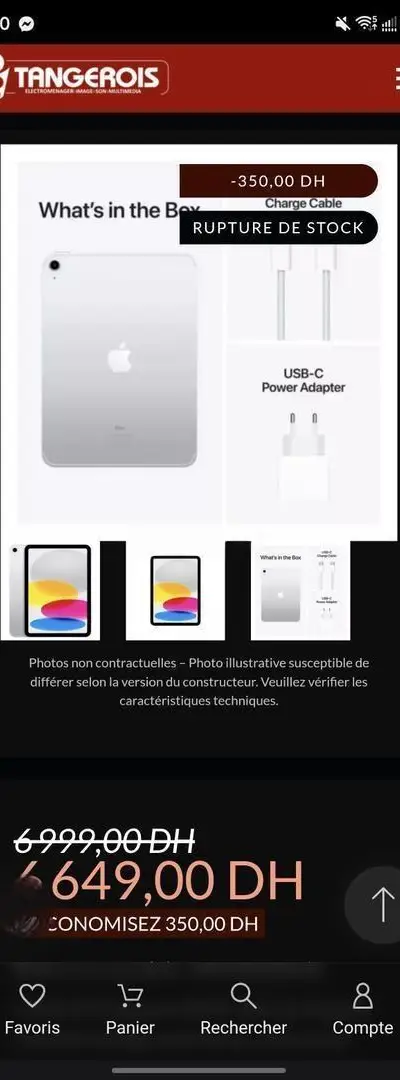 iPad 64Go neuf
