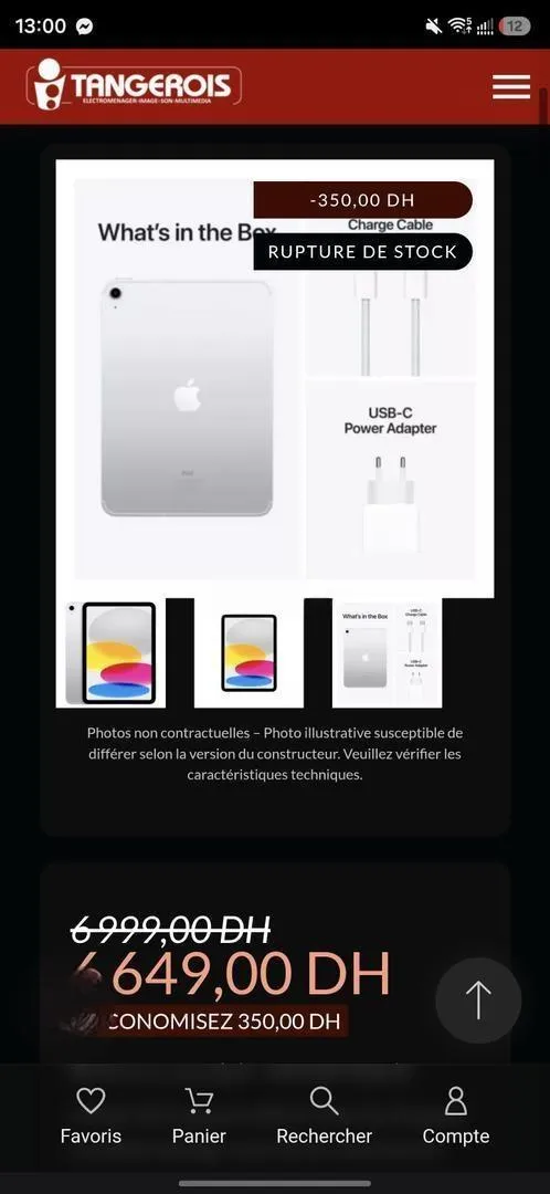 iPad 64Go neuf