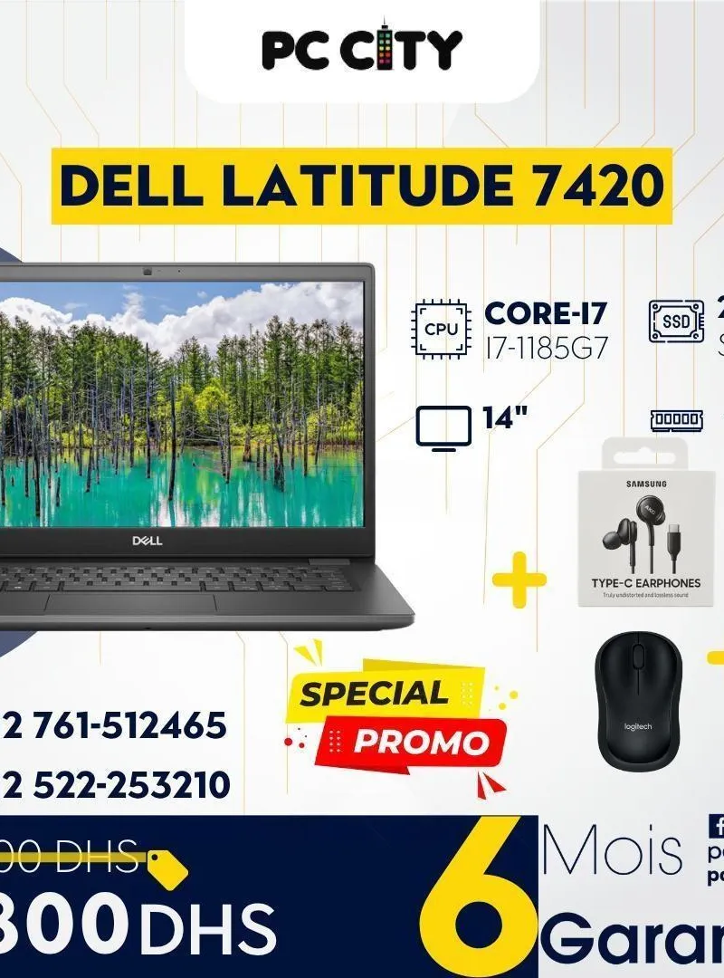 DELL LATITUDE 7420 CORE I7