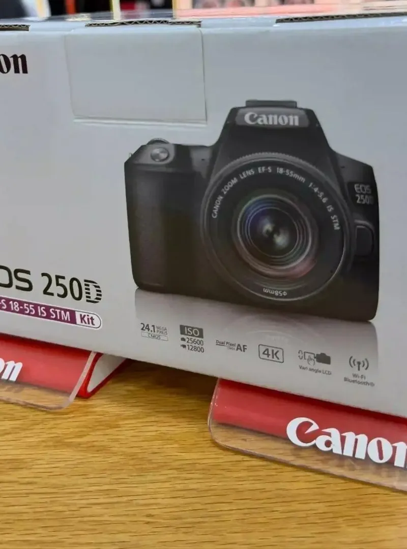 Canon EOS 250D plus objectif EF-S 18-55