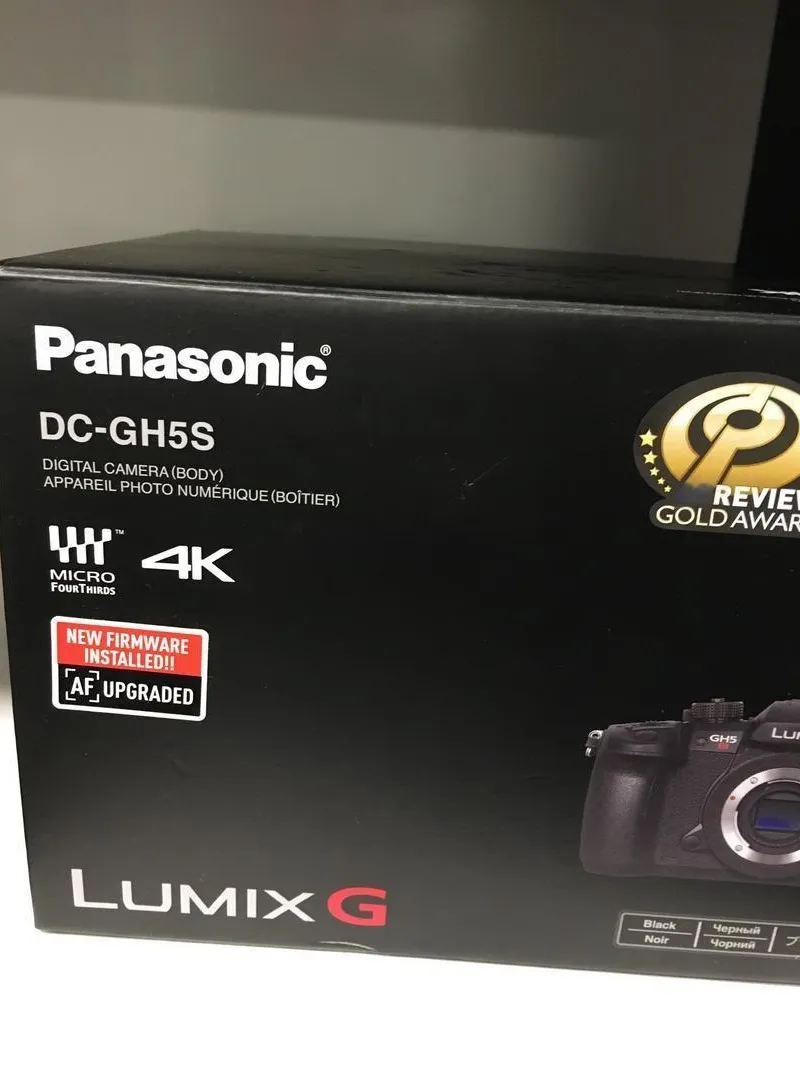 Hybride Panasonic Lumix DC-GH5S Boitier seul neuf