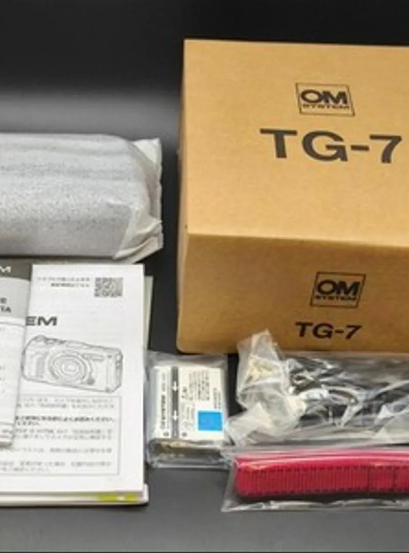 Appareil photo OM SYSTEM Tough TG-7 noir