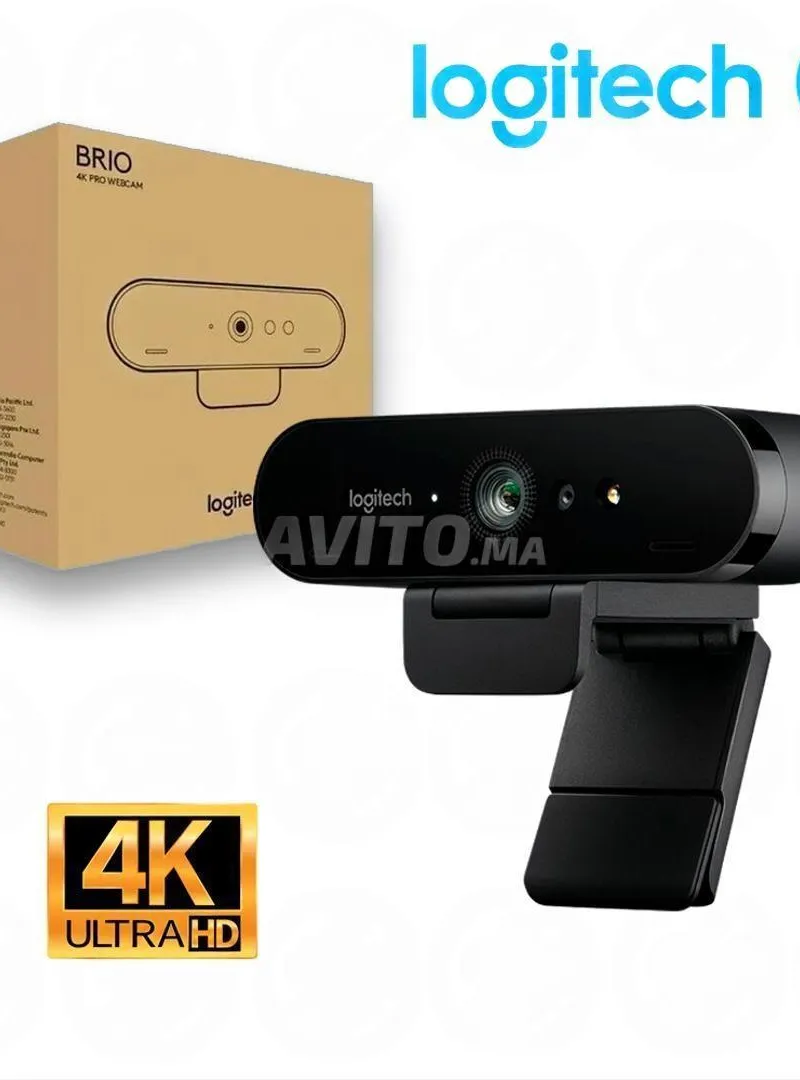 Webcam Logitech Brio 4K