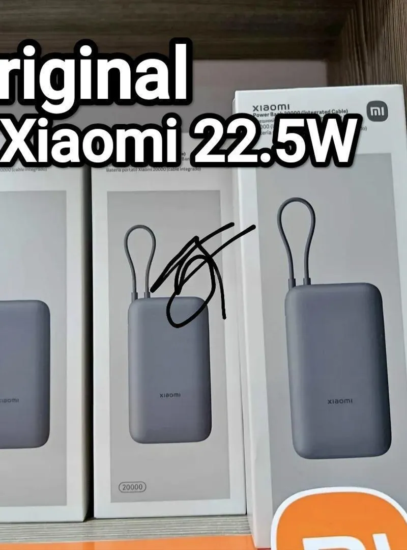 Batterie externe Xiaomi originale 22.5W 20.000mAh