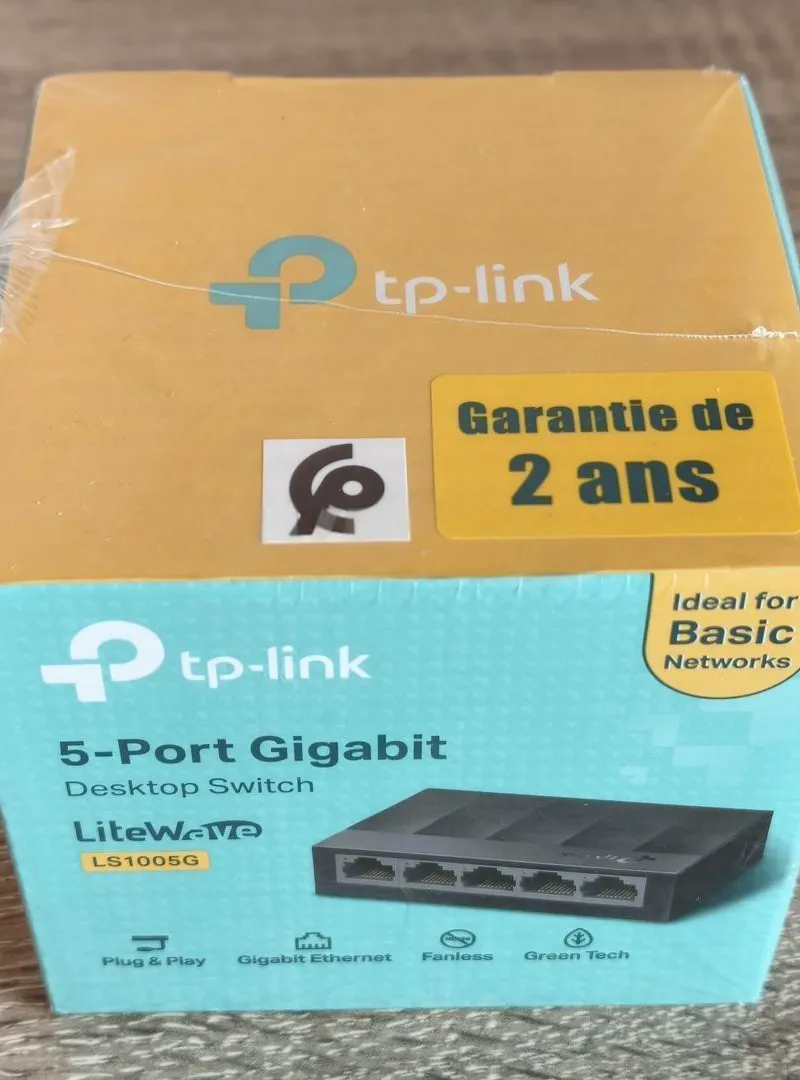 Switch gigabit TP-Link 5 ports