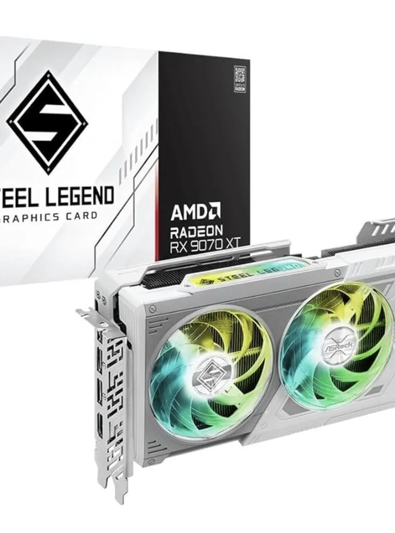 ASRock AMD RX9070XT Steel legend 16Go (Neuf)