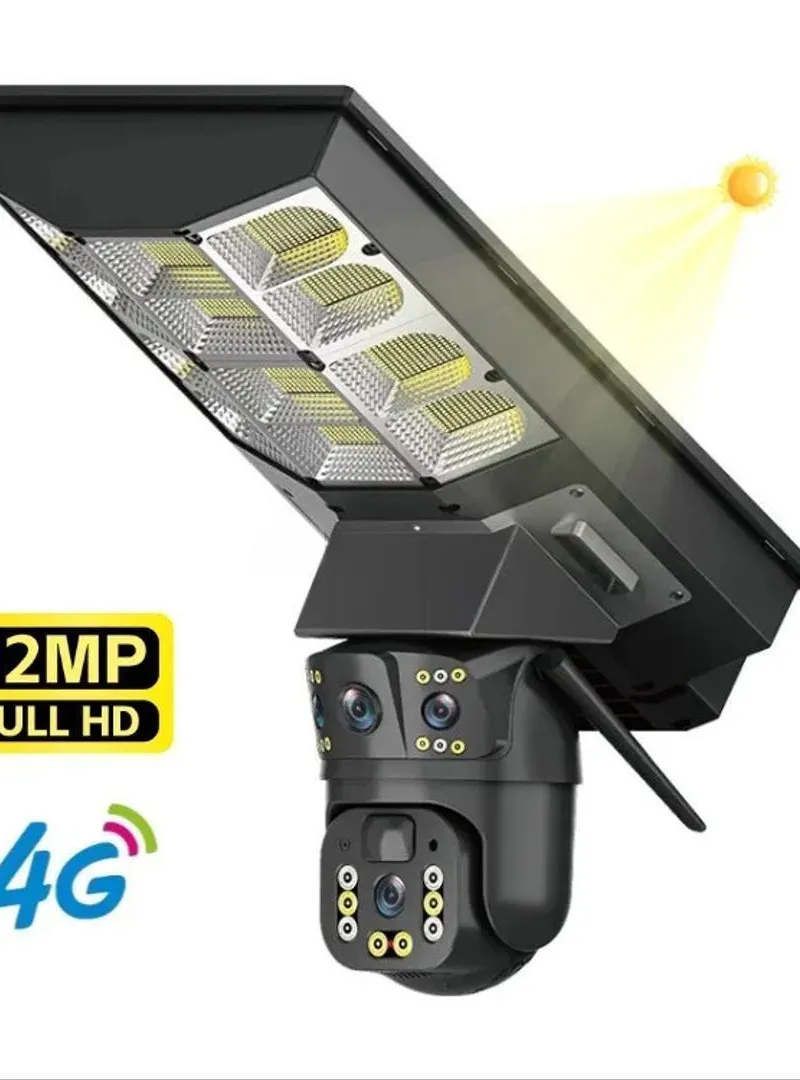 Caméra solaire 4G Rotative 12MP - Energie Solaire
