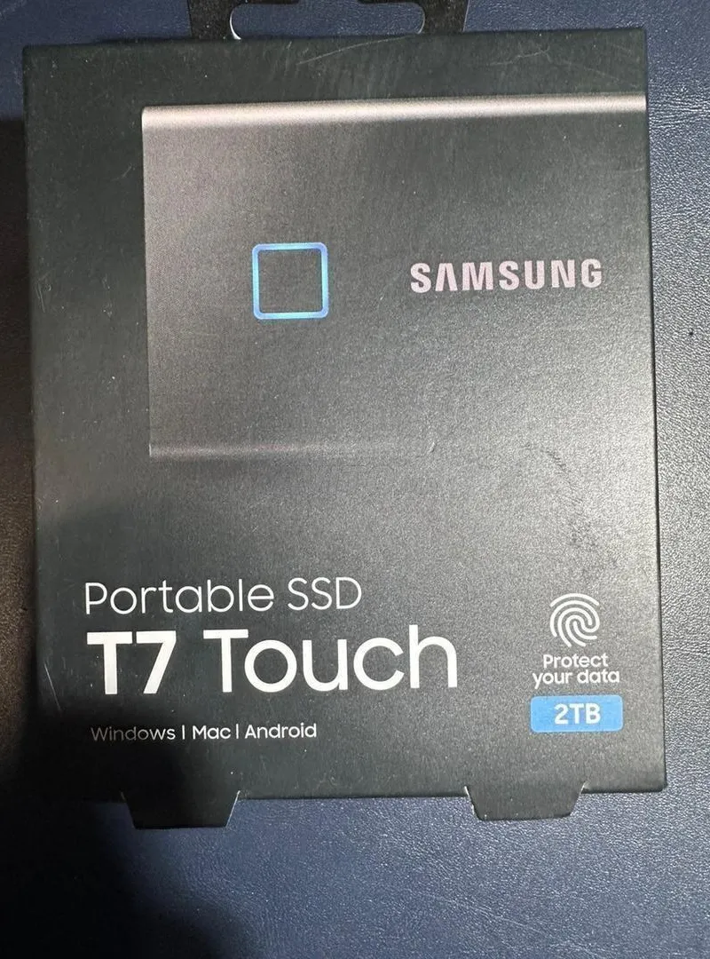 Disque dur 2To SSD Externe Samsung T7 Touch
