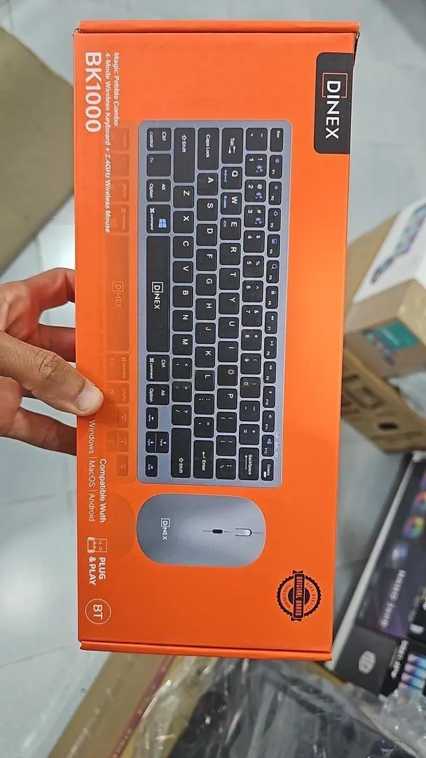 Pack Clavier Souris DINIX Rechargable Bluetooth