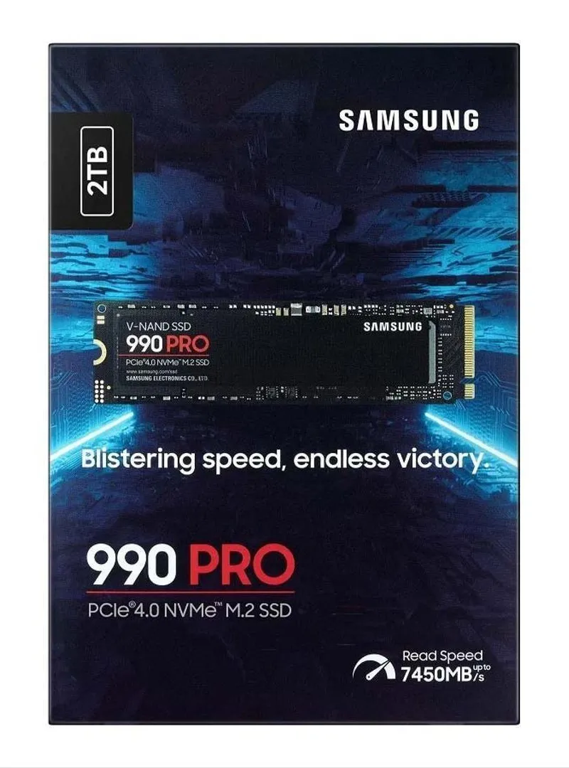 SSD Gamer Samsung 990 PRO avec Heatsink 2TB - PS5