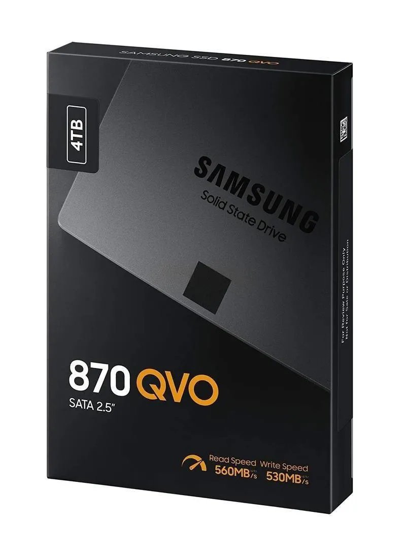 SSD Samsung 4TB QVO 2.5 Neuf