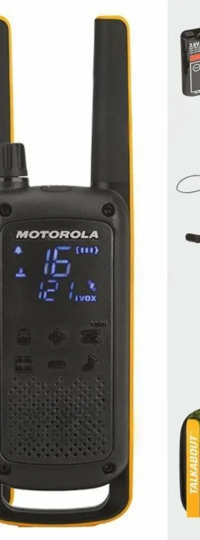 Talkies-walkies Motorola - Torche LED - Jumelles