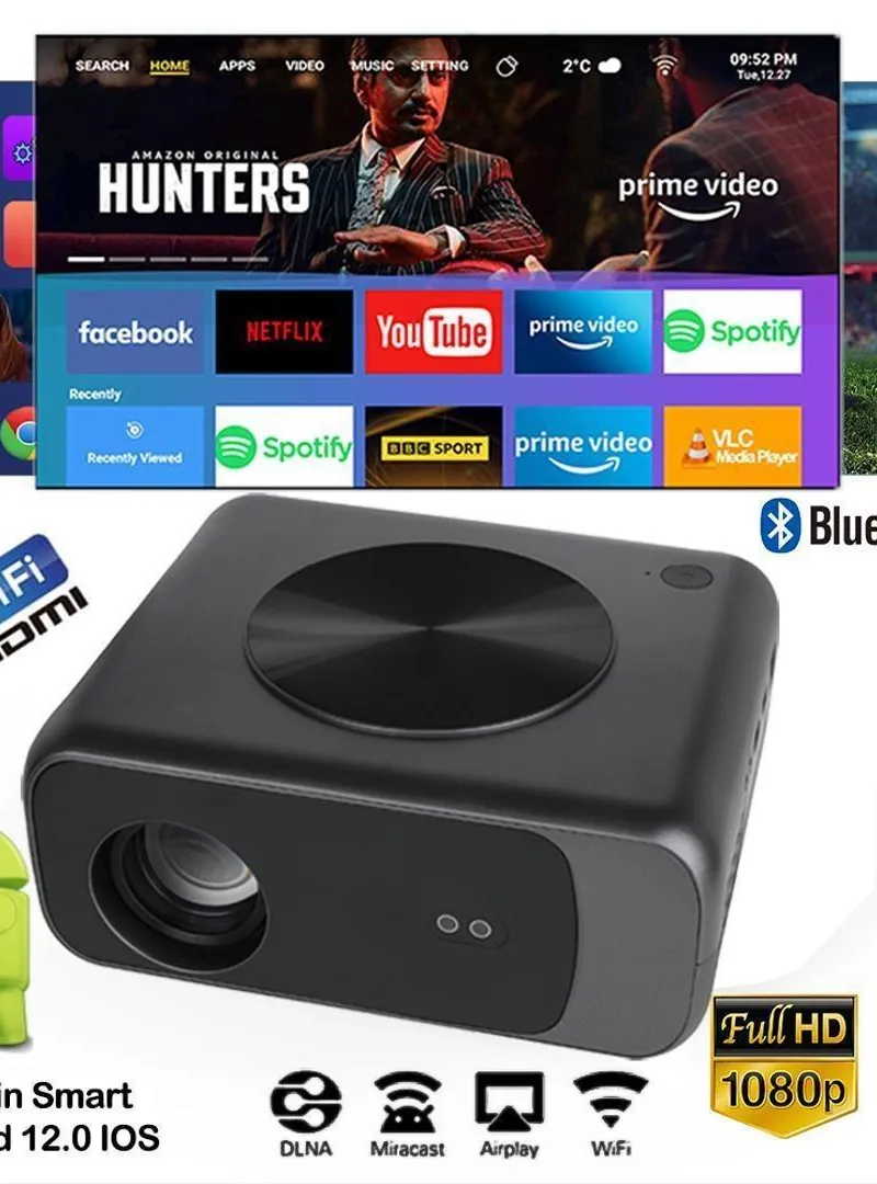 Projecteur SD550 Android 12.0 4000 Lumens