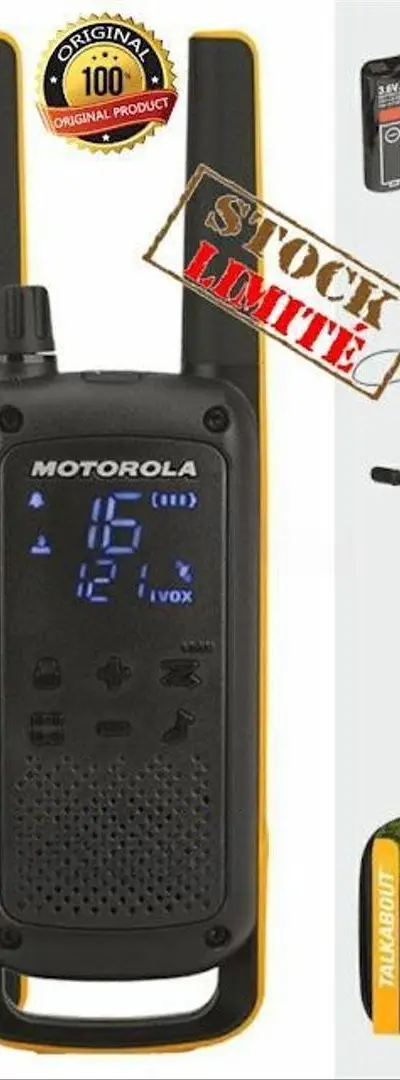 Talkie walkie professionnel 10Km Motorola
