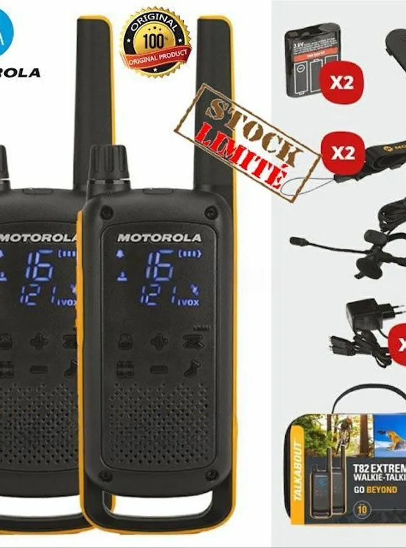 Talkie walkie professionnel 10Km Motorola