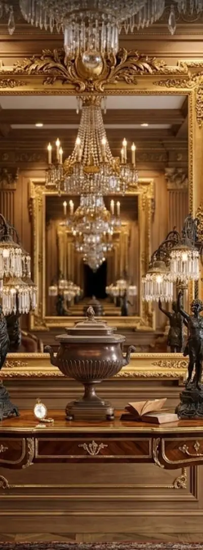 Chef-d'œuvre cette Paire de Lampes aux Éphèbes en Bronze Patiné, Fin XIXème