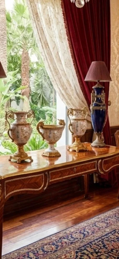 Majestueux paire de vases balustres