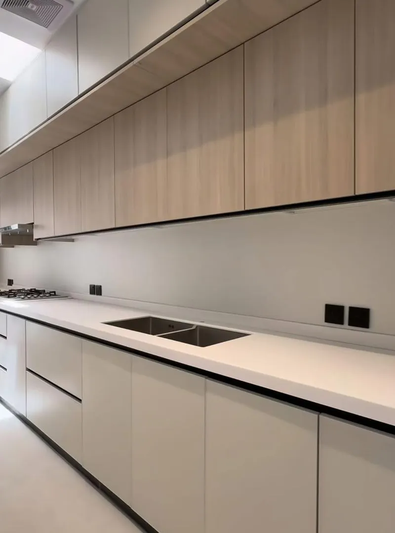 Cuisine Latte moderne