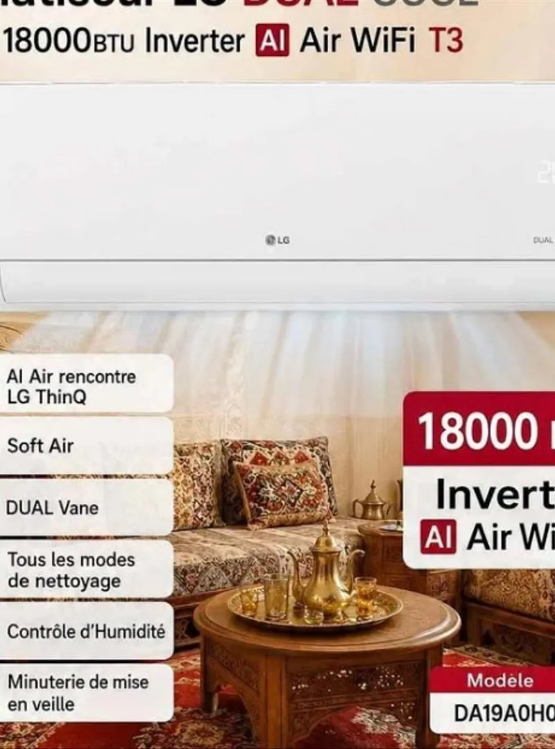Climatiseur LG 18000 BTU