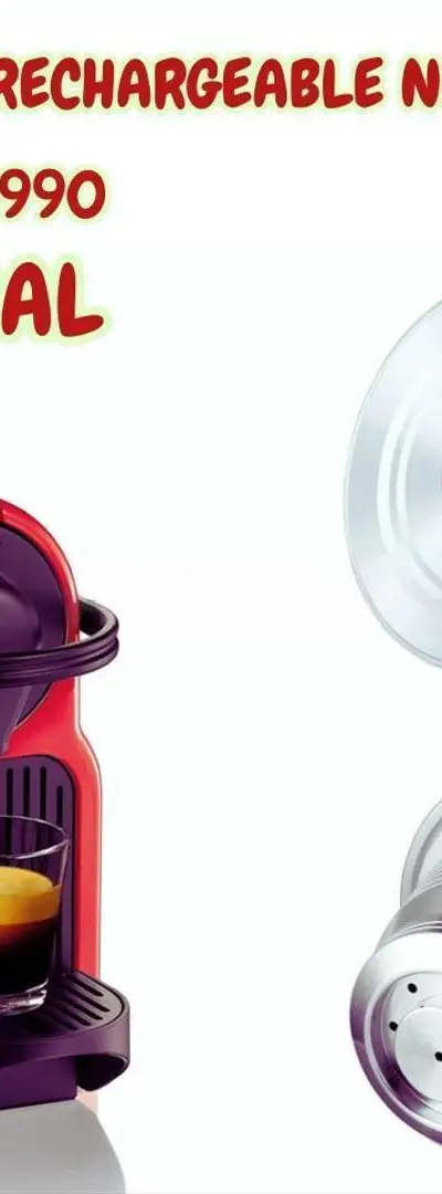 ✨ Capsule Rechargeable Nespresso Inox Original✨