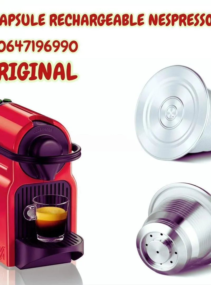✨ Capsule Rechargeable Nespresso Inox Original✨