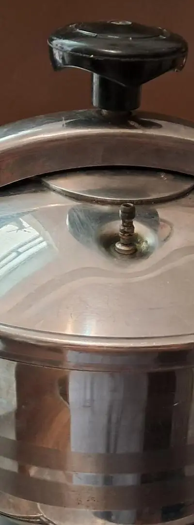 Autocuiseur Inox extérieur lourd 6 litres
