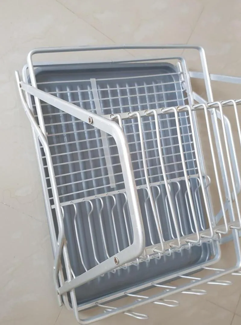 Panier à vaisselle en aluminium