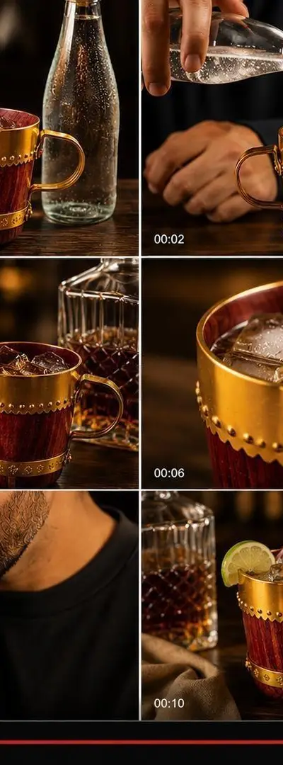 Vente de gobelets en bois