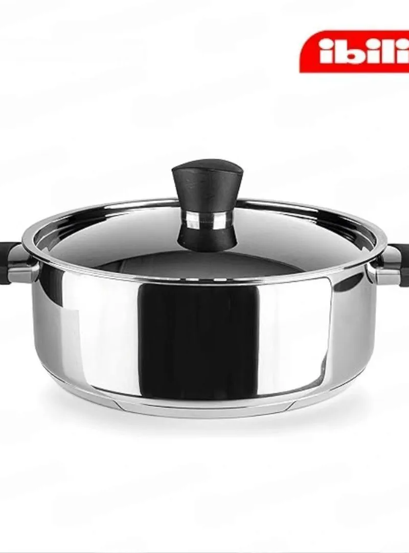 Ibili 606222 Marmite Avec Couvercle Inox Svea 22CM