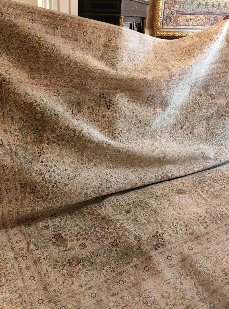 Tapis Perse en soie extra fin noués serrés