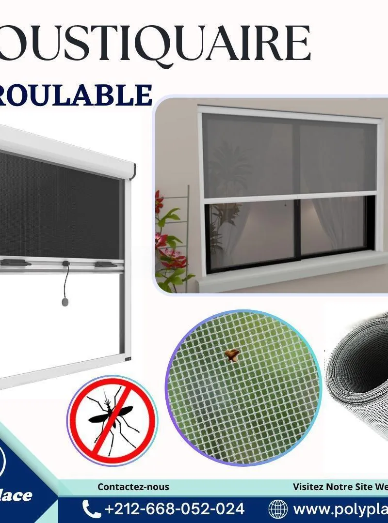 Moustiquaire Enroulable Fenêtre/ Porte