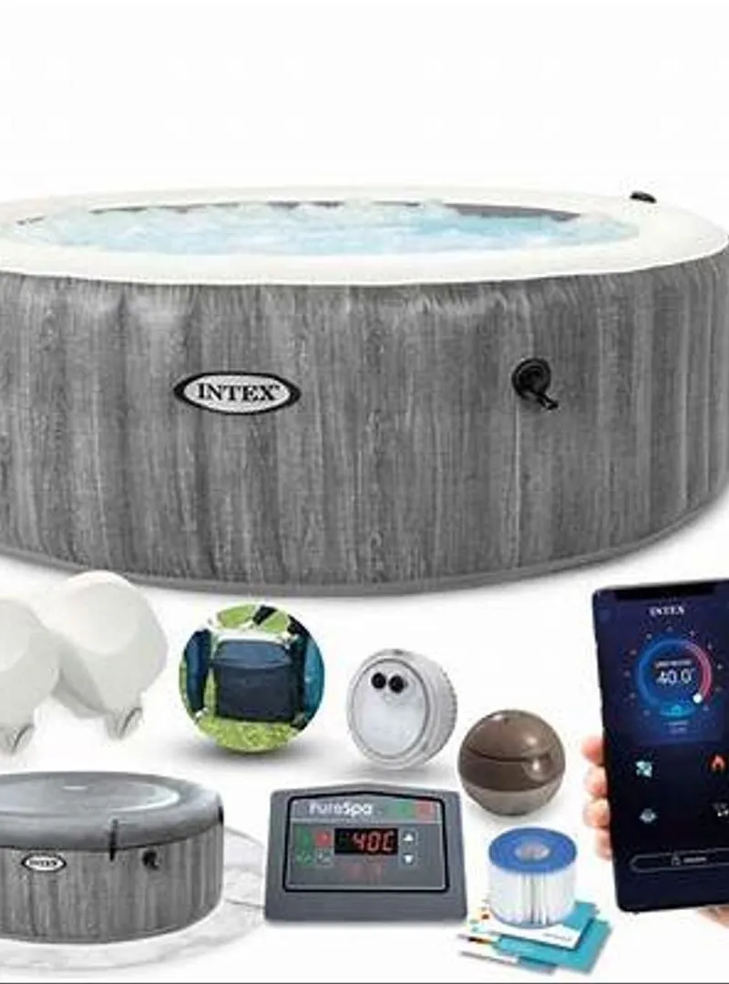 Spa jacuzzi INTEX 4/6 places sans chlore