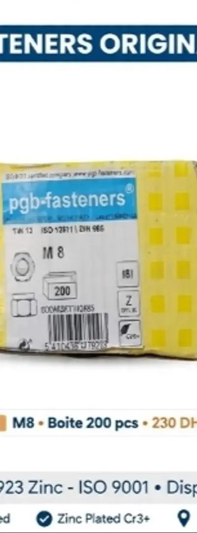 Vis PGB-FASTENERS originales