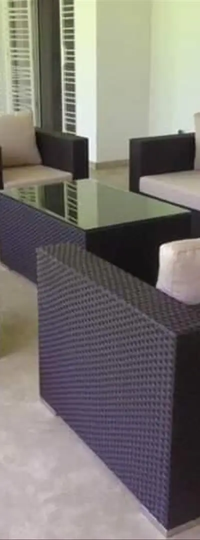 Salon et balançoire pour jardin