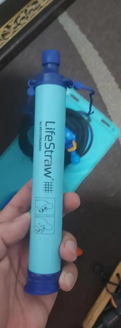 Gourde Lifestraw pour camping