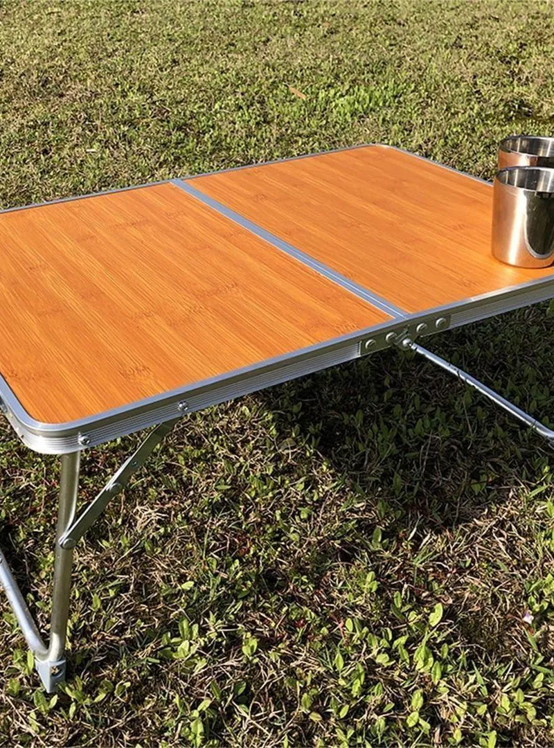 Table de camping pliante basse 2 à 4 personnes