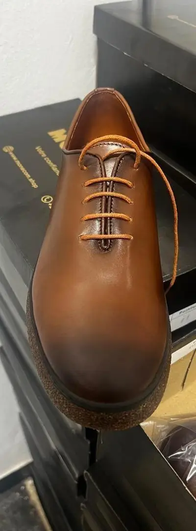 Chaussures en cuir véritable en gros